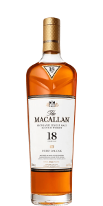 Whisky Of Scotland Macallan 18 Year Old Sherry Oak Cask