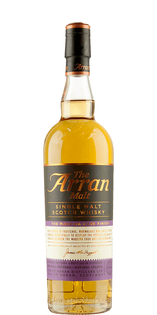 Whisky Of Scotland The Arran Limited Edition Finished in the Finest Madeira Cask Whisky Of Scotland The Arran Limited Edition Finished in the Finest Madeira Cask
