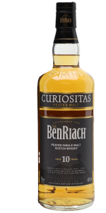 Whisky Of Scotland BenRiach 10 year old Curiositas