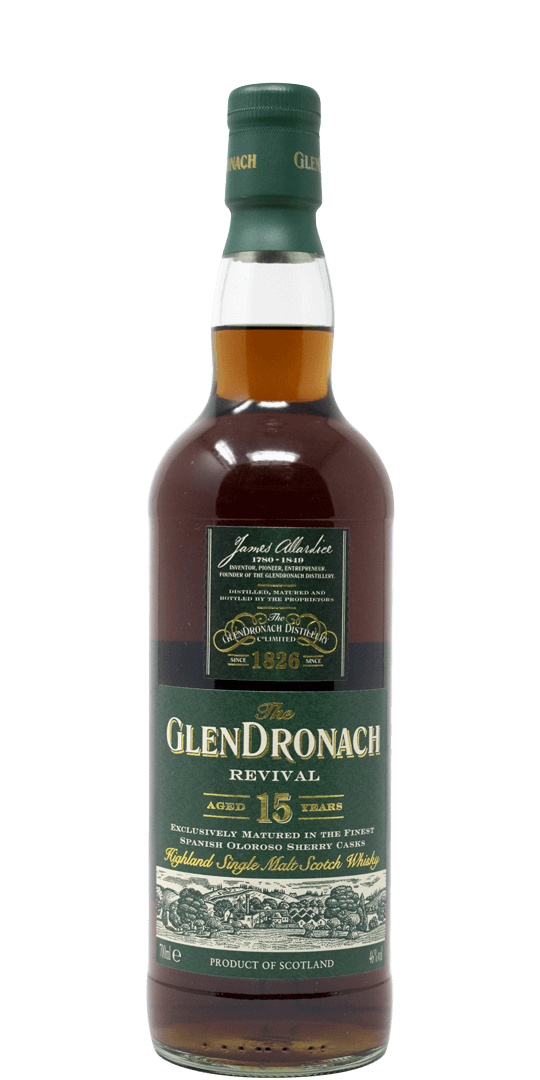 Whisky Of Scotland Glendronach 15 Year Οld Revival Whisky Of Scotland Glendronach 15 Year Οld Revival