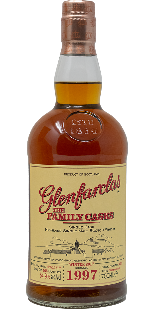 Whisky Of Scotland Glenfarclas Family Cask 1997-2017 1st Fill Whisky Of Scotland Glenfarclas Family Cask 1997-2017 1st Fill